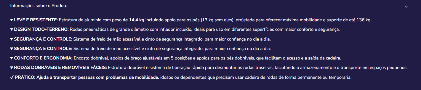 Cadeira de rodas K10077