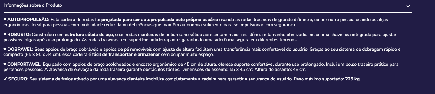 Cadeira de rodas P10038