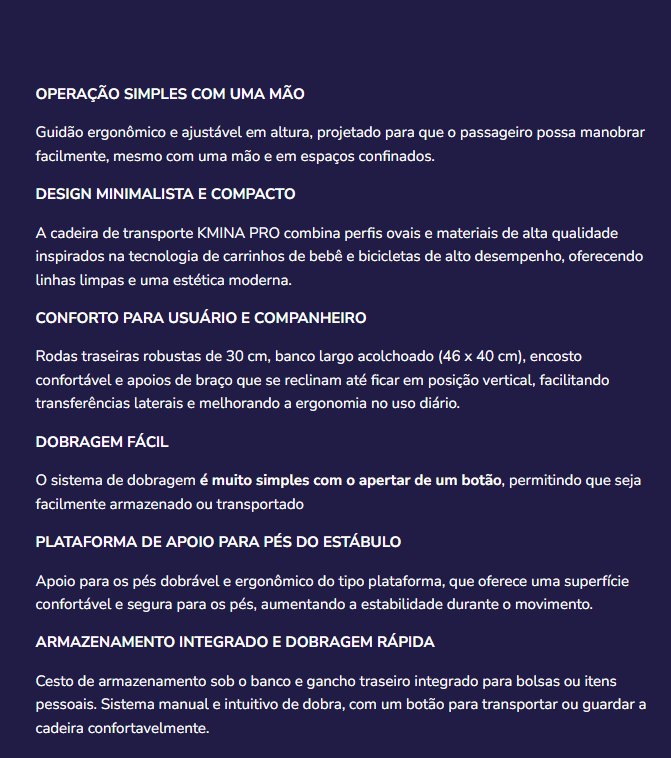 Cadeira de rodas K10082