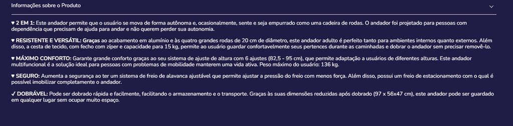 Andarilho K10047