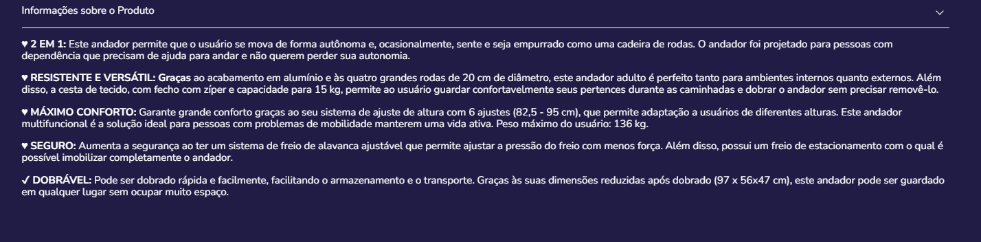Andarilho K10047