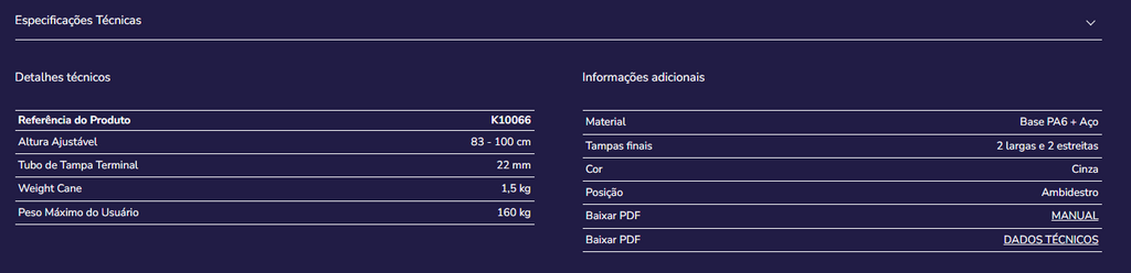 Bengala ergonomica K10066