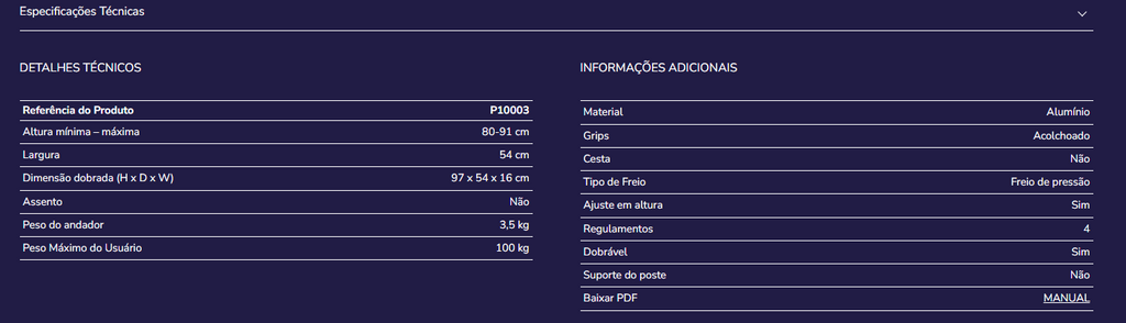 Andarilho Kmina P10003