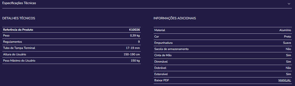 Bengala bariátrica K10026