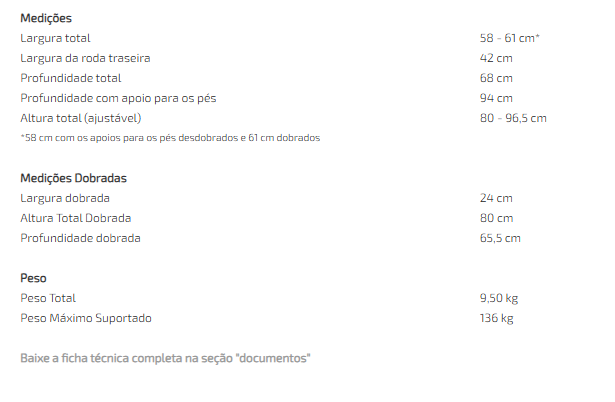 Andarilho rua Magnum Plus