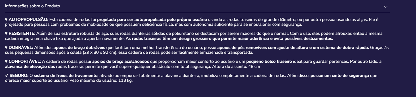 Cadeira de rodas P10019