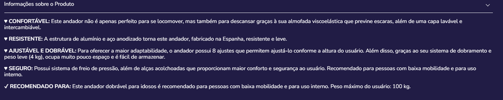 Andarilho Kmina K10015