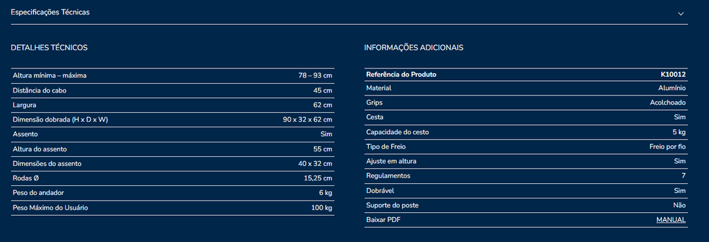 Andarilho Kmina K10012