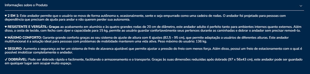 Andarilho Kmina K10055