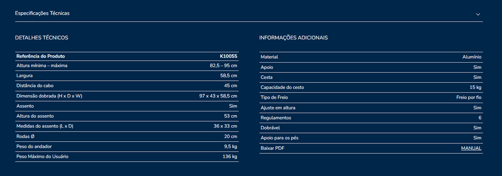 Andarilho Kmina K10055
