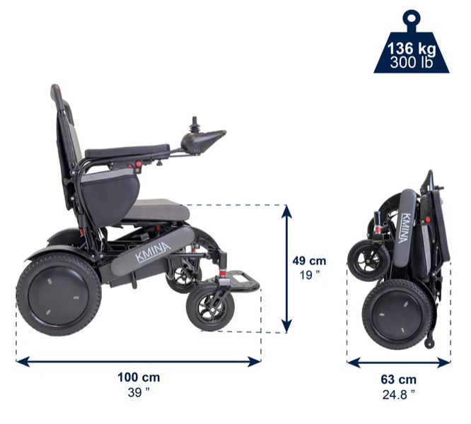Cadeira de rodas eletrica Kmina K10075
