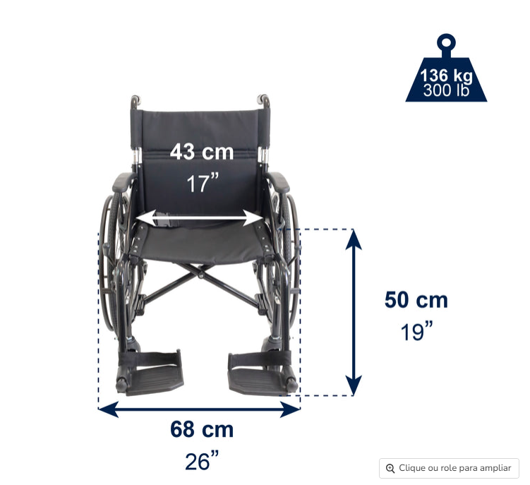 Cadeira de rodas K10079