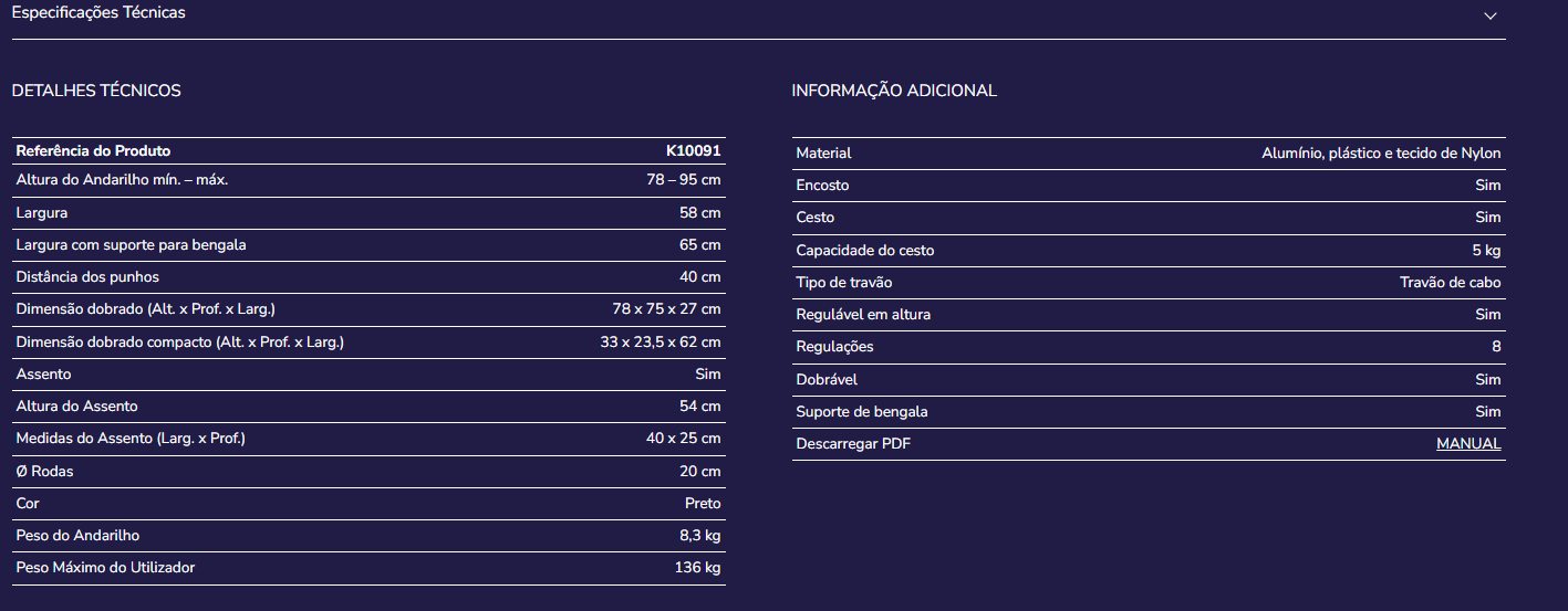 Andarilho K10091