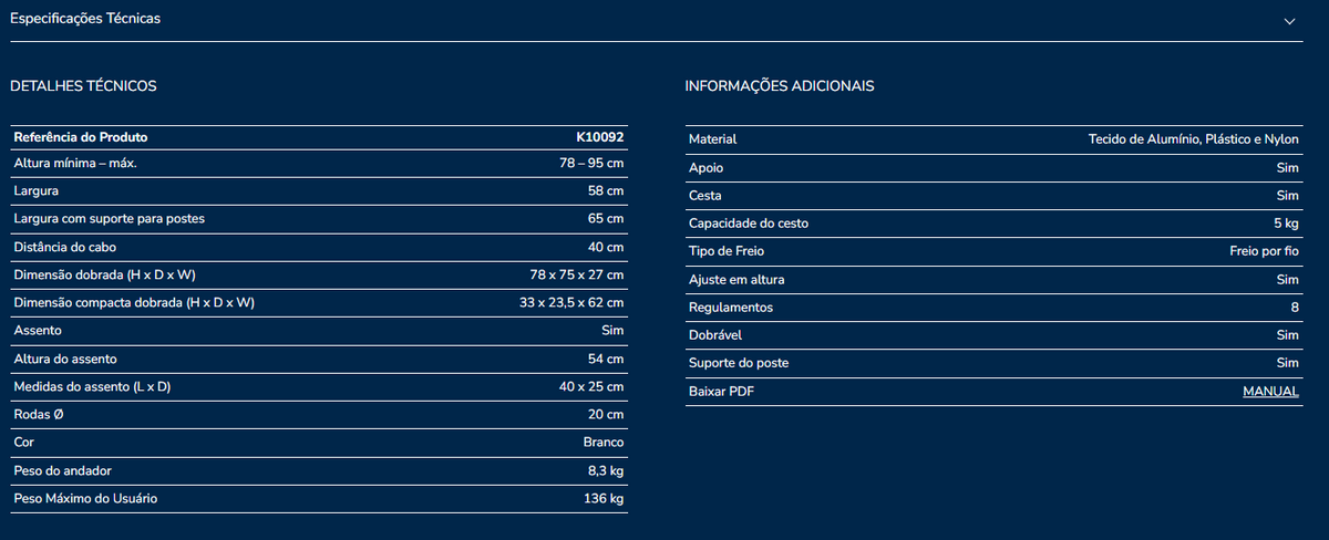 Andarilho Kmina K10092
