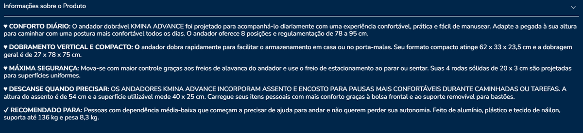 Andarilho Kmina K10092