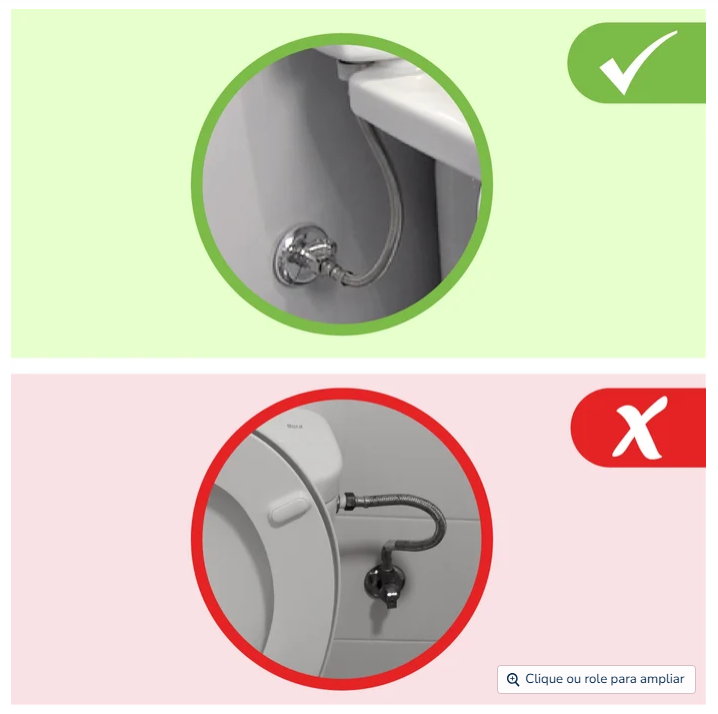 Jato de agua sanita K30008
