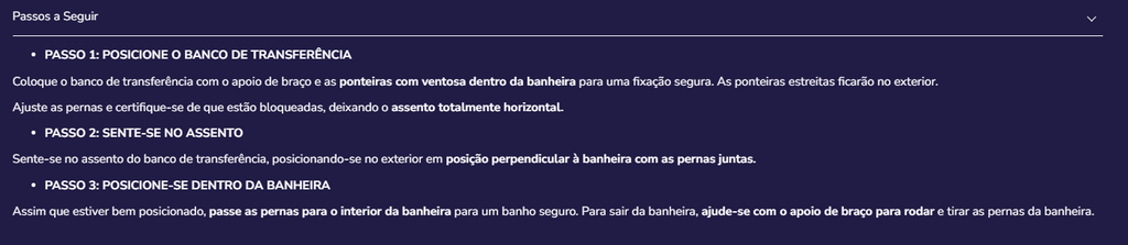 Cadeira de banheira K30036