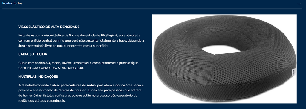 Almofada de assento K40017