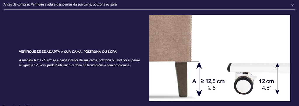 Cadeira de transferência K40064