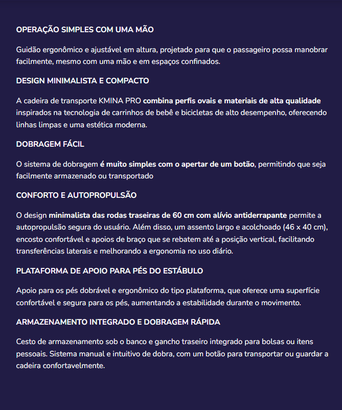 Cadeira de rodas K10084