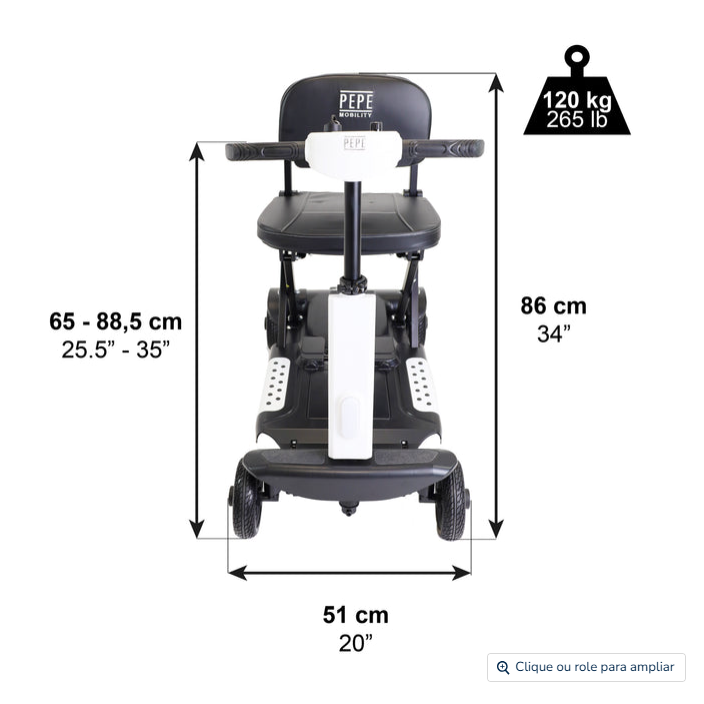 Scooter eletrica Pepe P10043