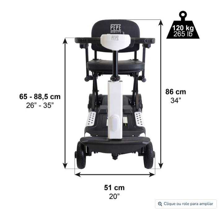 Scooter eletrica Kmina P10049
