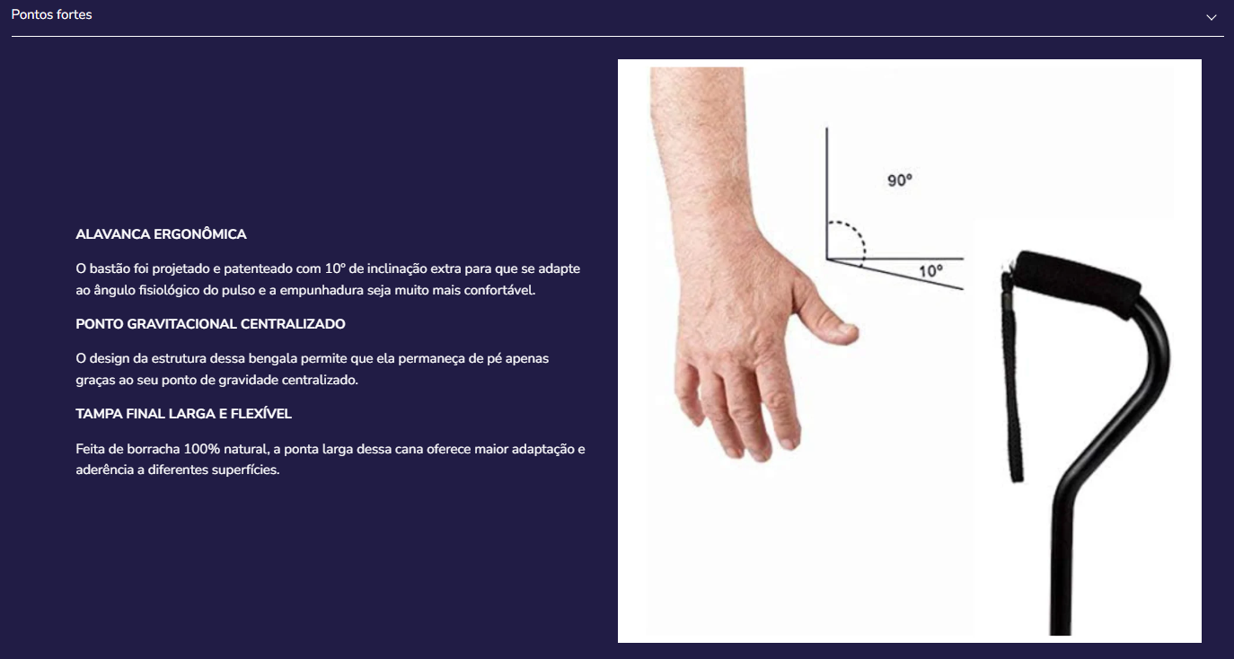 Bengala bariátrica K10026
