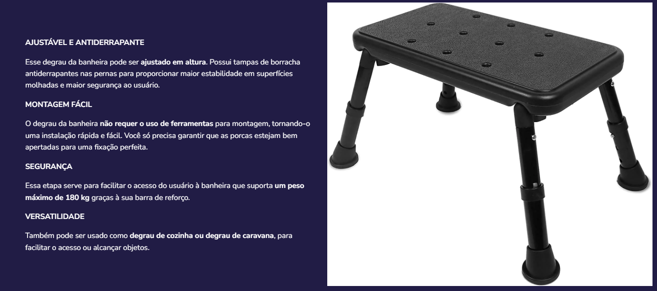 Escada de banho P30014