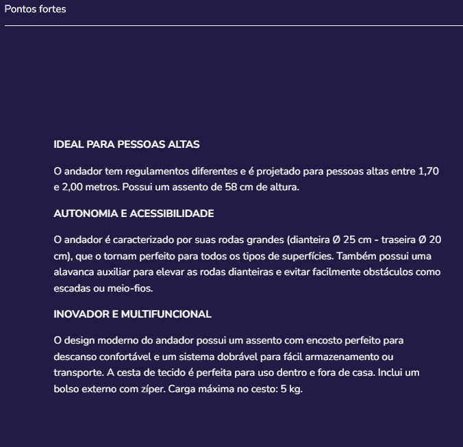 Andarilho Kmina K10017