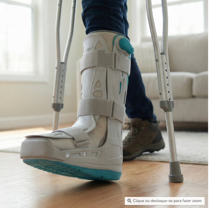 Bota Walker Larga, Bota Ortopédica Ajustável KMINA | K60001 K60002 K60003